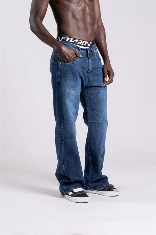 750 b Jeans Relaxed Blue