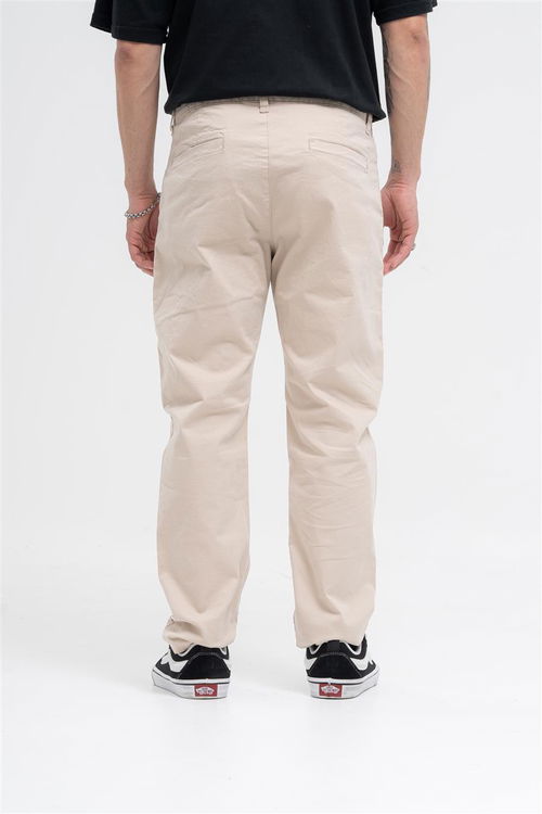 224 - PANTALON CHINO DE GABARDINA BEIGE