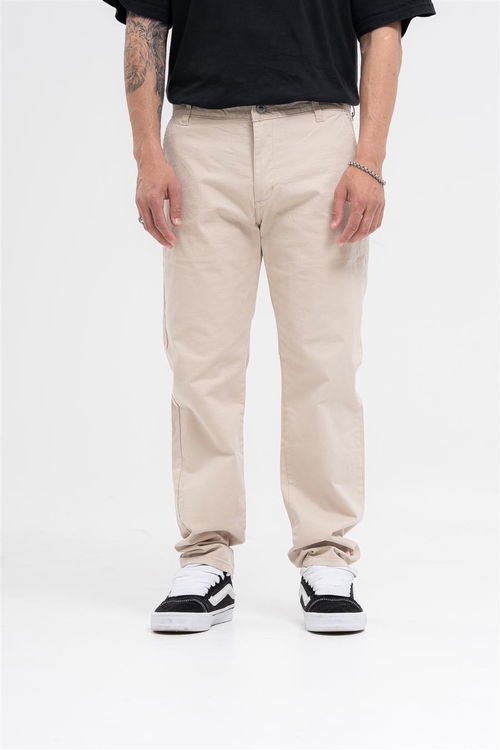 224 - PANTALON CHINO DE GABARDINA BEIGE