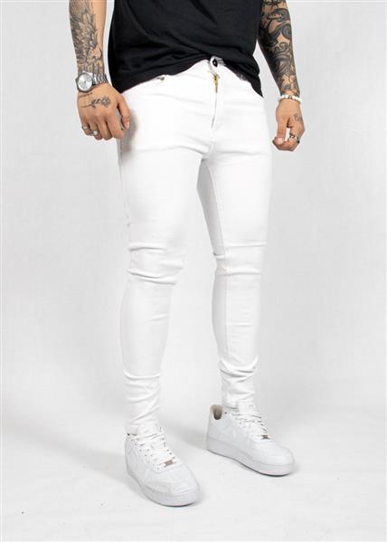 308-Jeans Blanco 