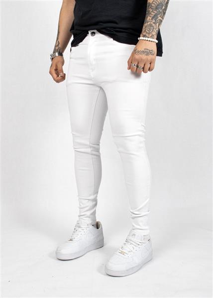 308-Jeans Blanco 