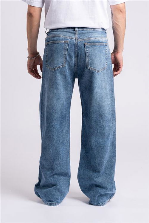 125 B Relaxed fit azul nevado 