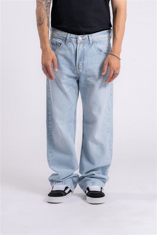 203 JEANS CELESTE LISO 