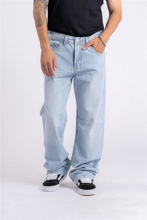203 JEANS CELESTE LISO 