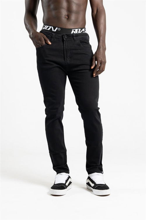 269 -jean slim fit NEGRO PREMIUM IMPORTADO