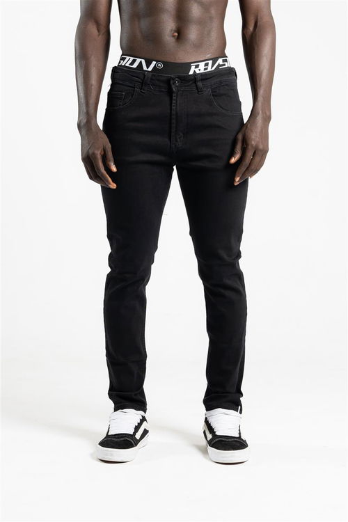 269 -jean slim fit NEGRO PREMIUM IMPORTADO