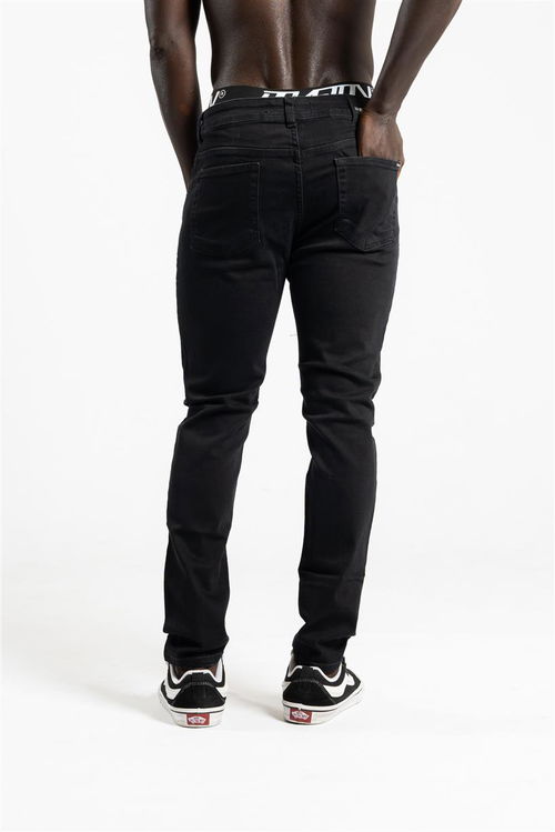 269 -jean slim fit NEGRO PREMIUM IMPORTADO