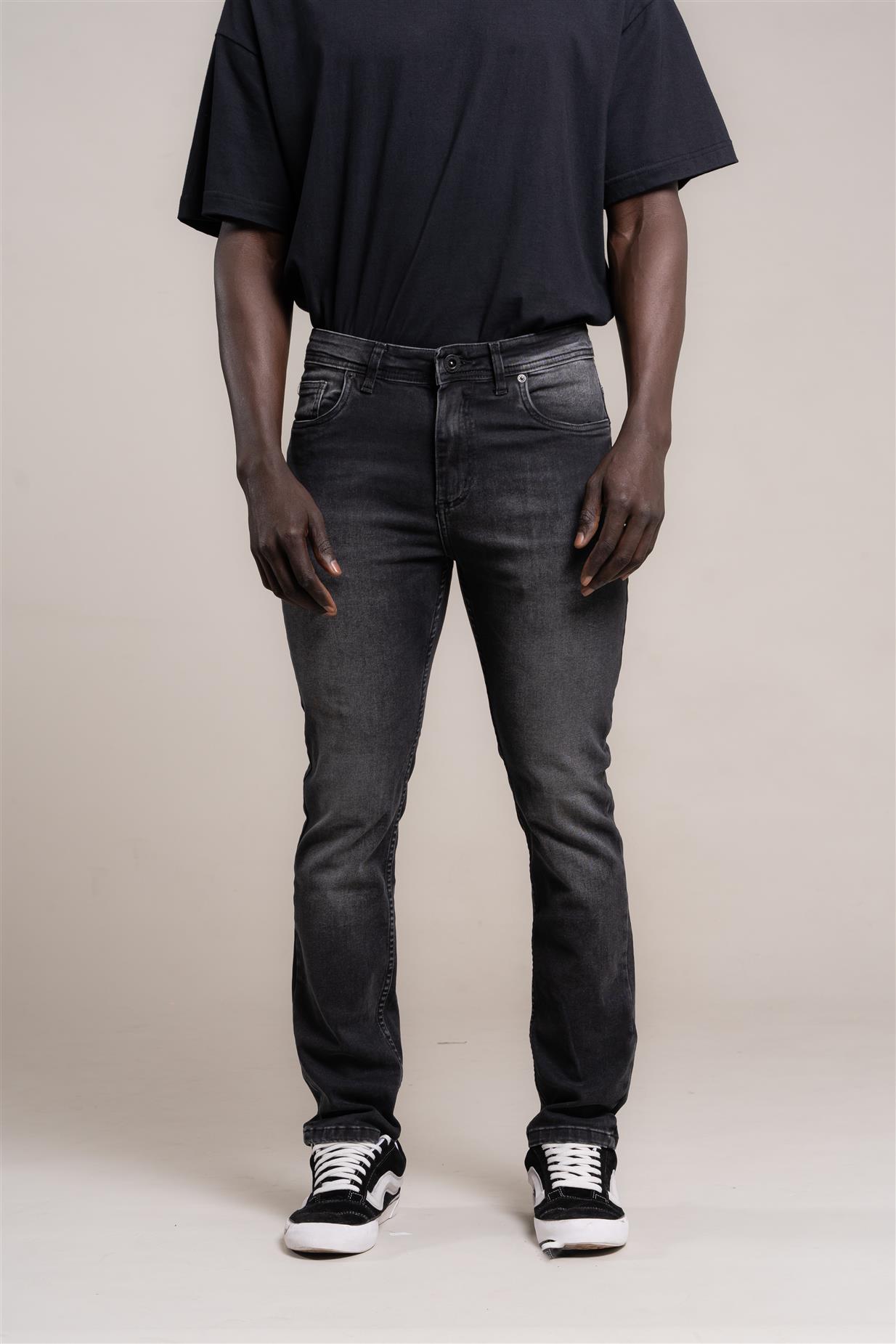 28 B SKINNY FIT GRIS 