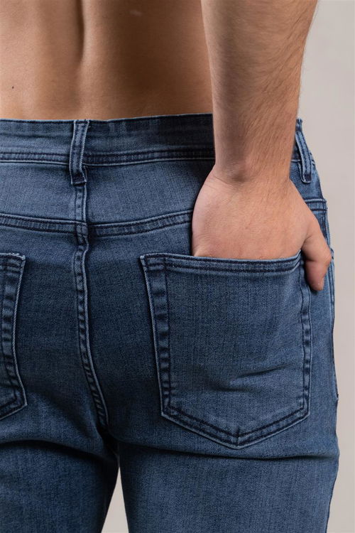 245 - SKINNY TERRY BLUE