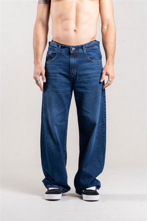 330 JEANS BLUE WIDE LEG