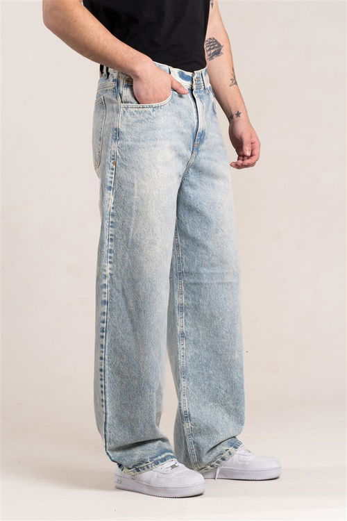 332 JEANS OXIDO CON BORDADO 
