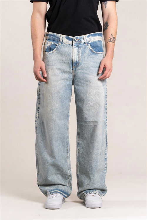 332 JEANS OXIDO CON BORDADO 