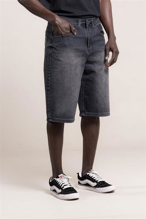385 - BERMUDA BAGGY GRIS